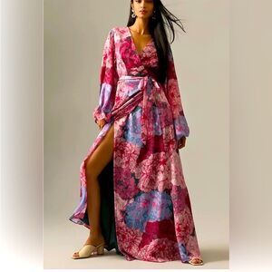 Hutch | Rocky Wrap Dress, Pink | 1x